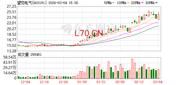 望变电气：公司不存在逾期担保