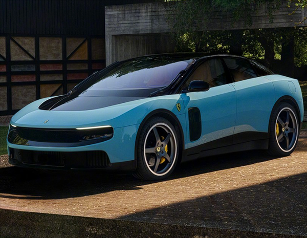 四电机马力超千匹 法拉利首款纯电动车Ferrari Luce发布：苹果味十足