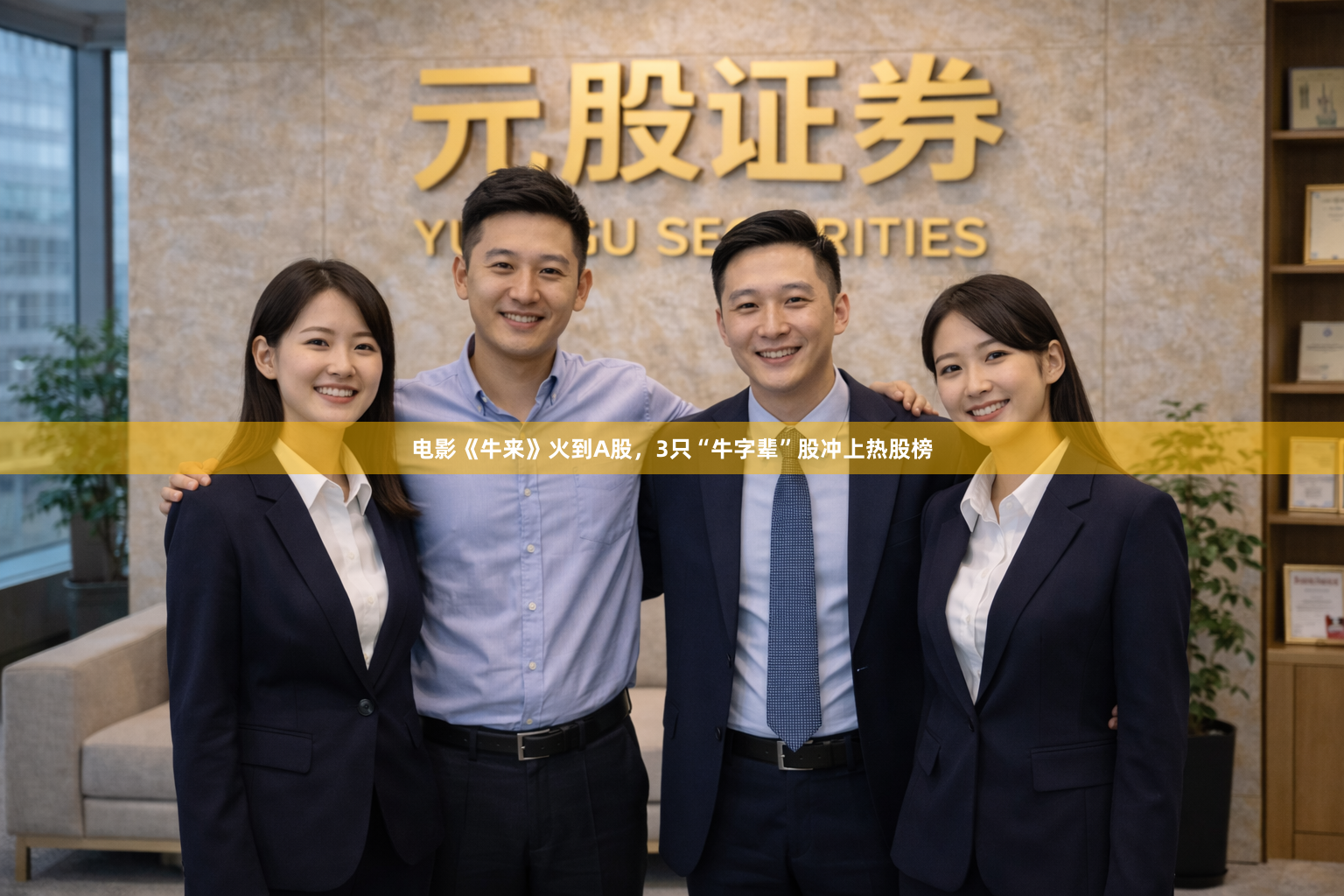 电影《牛来》火到A股，3只“牛字辈”股冲上热股榜