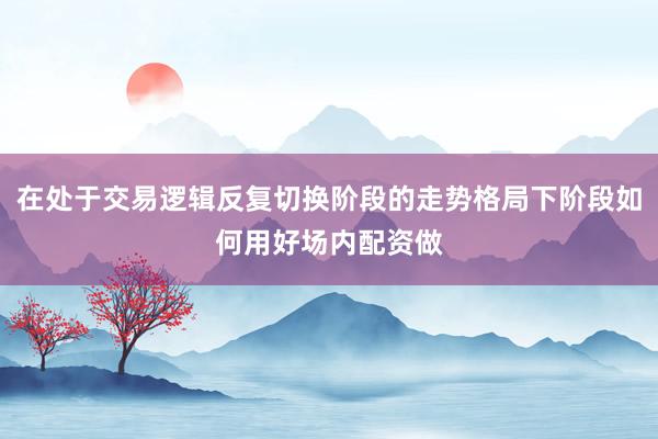 在处于交易逻辑反复切换阶段的走势格局下阶段如何用好场内配资做