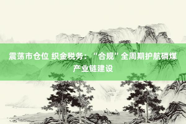 震荡市仓位 织金税务：“合规”全周期护航磷煤产业链建设